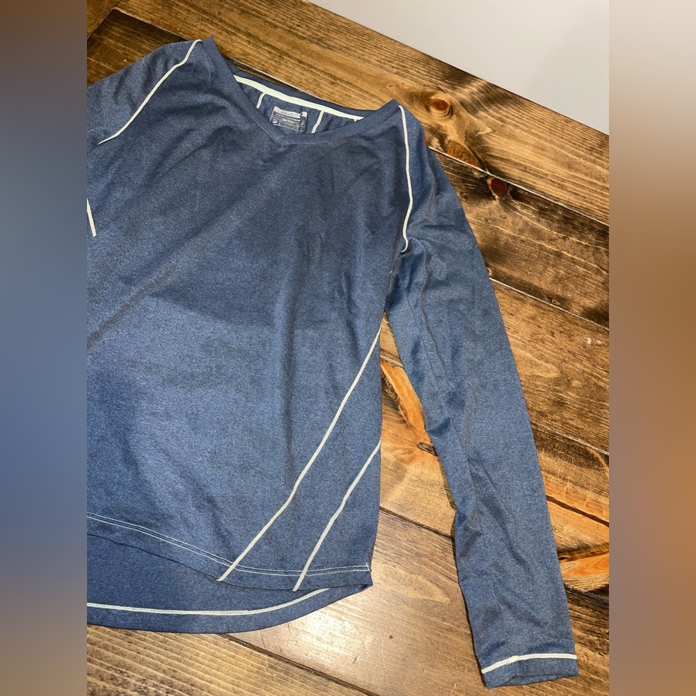 Layer 8 long sleeve quick dry shirt.